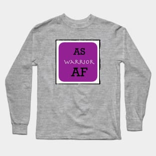 Ankylosing Spondylitis warrior AF Long Sleeve T-Shirt